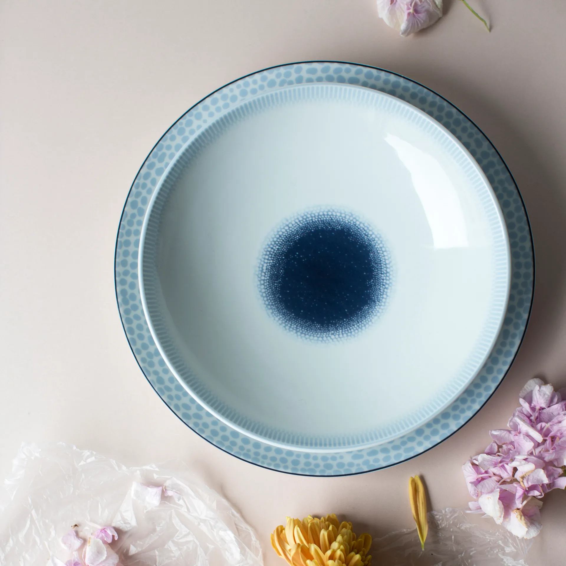 Osean diep bord Ø 23 cm, Melkweg Wik & Walsøe