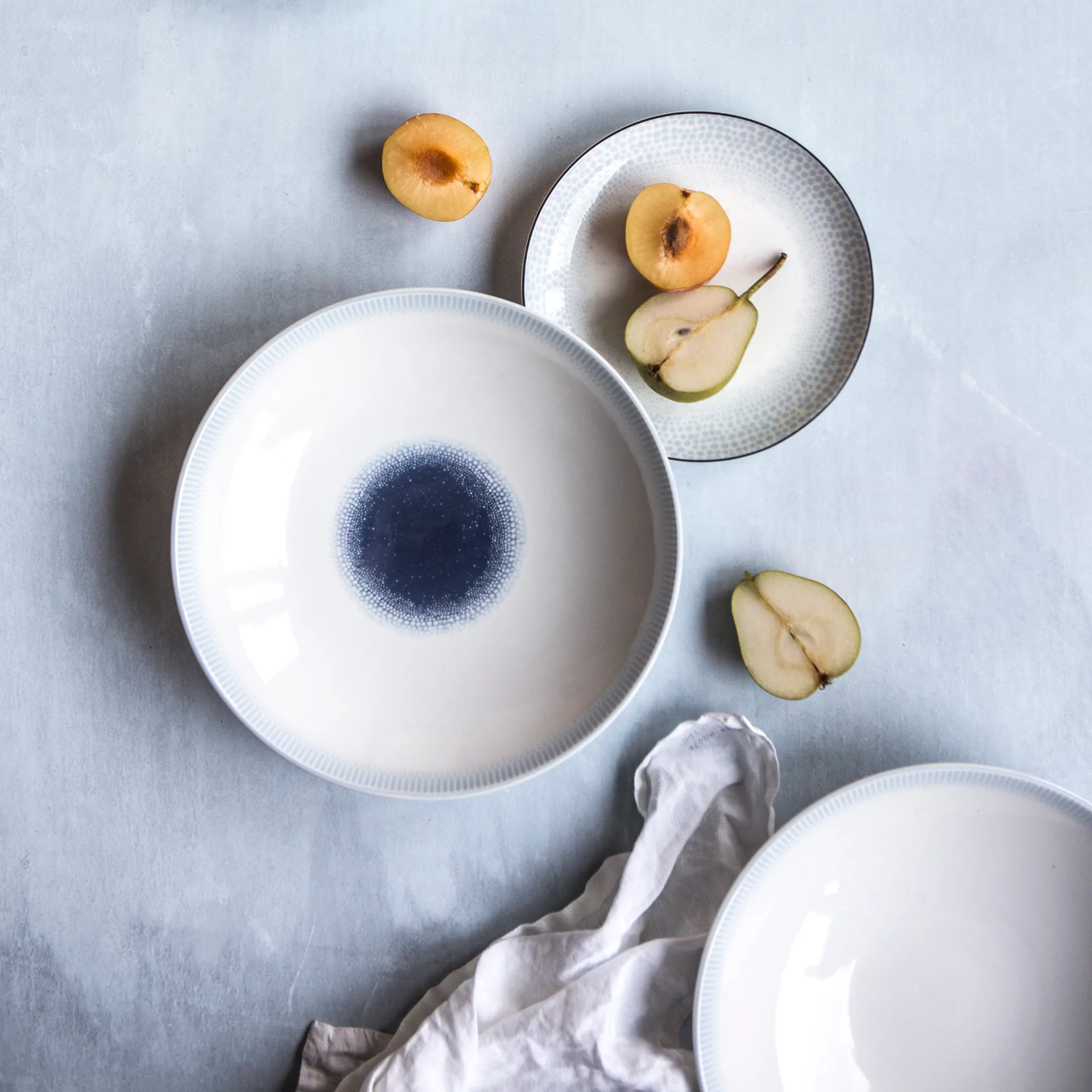 Osean diep bord Ø 23 cm, Melkweg Wik & Walsøe