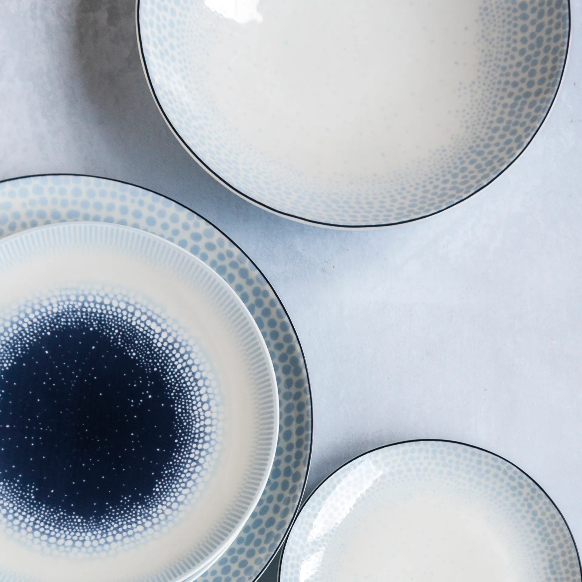 Osean diep bord Ø 23 cm, Zee Wik & Walsøe