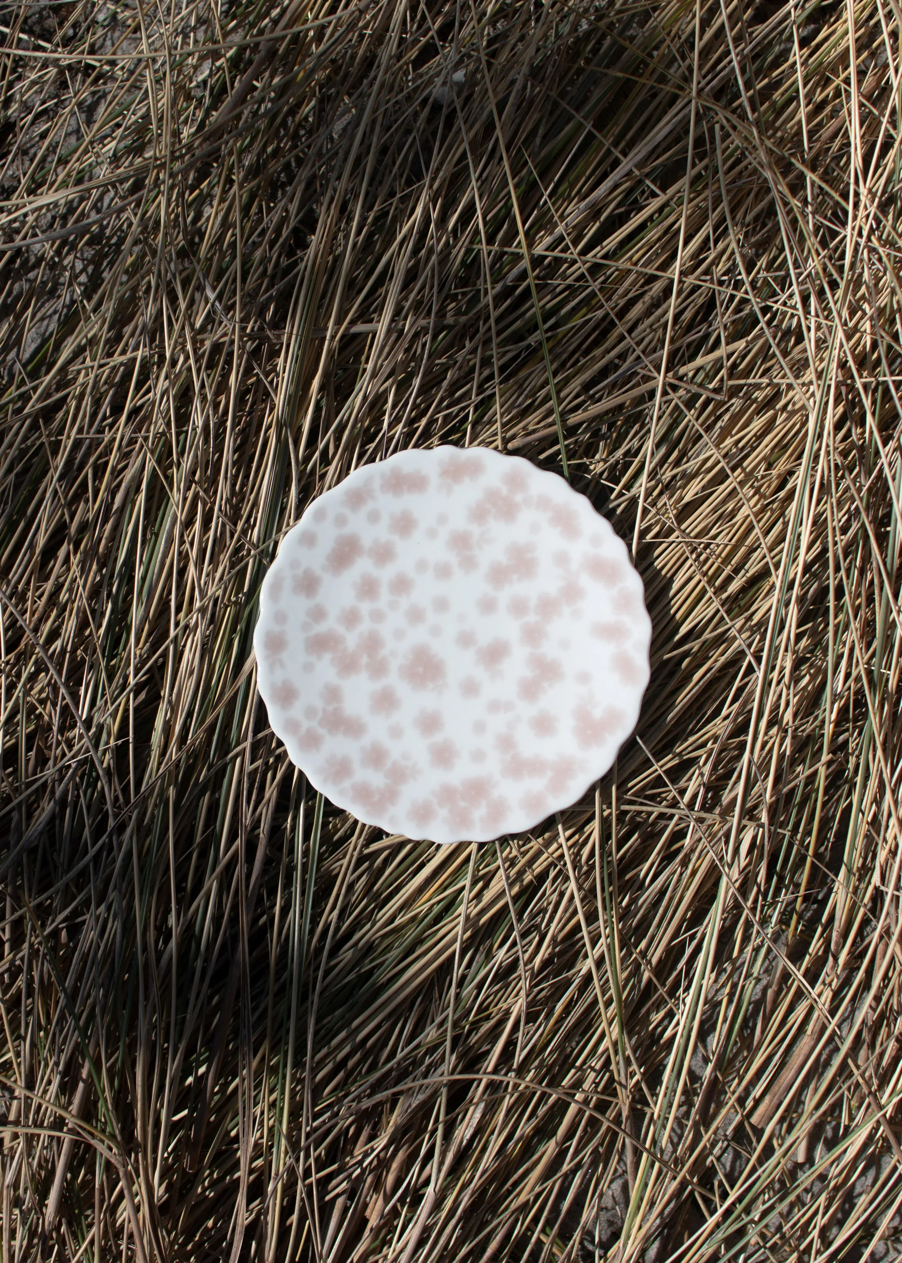 Slåpeblom bord Ø13 cm, Roze Wik & Walsøe