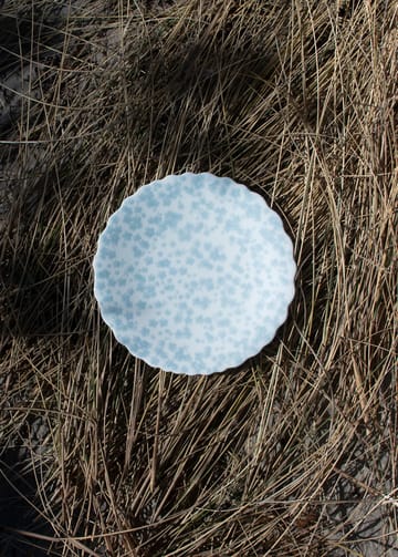 Slåpeblom bord Ø21 cm - Blauw - Wik & Walsøe