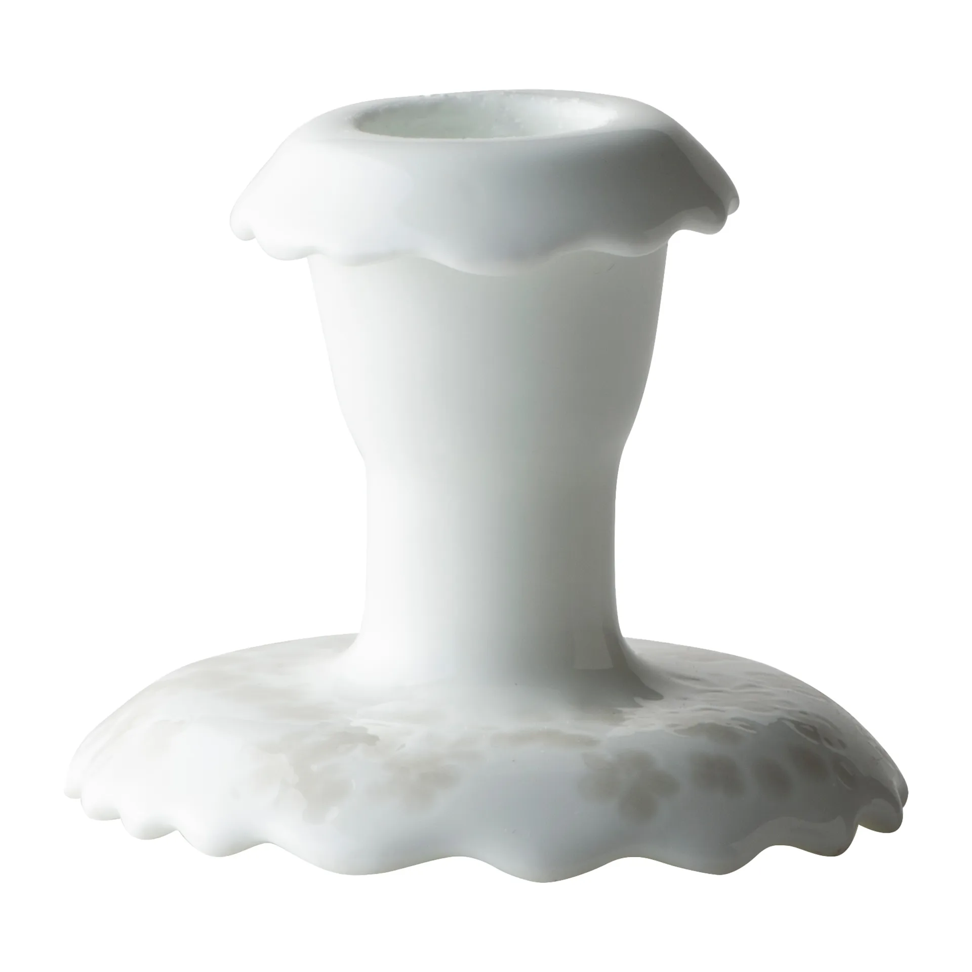 Slåpeblom kandelaar 5,5 cm, Grijs Wik & Walsøe