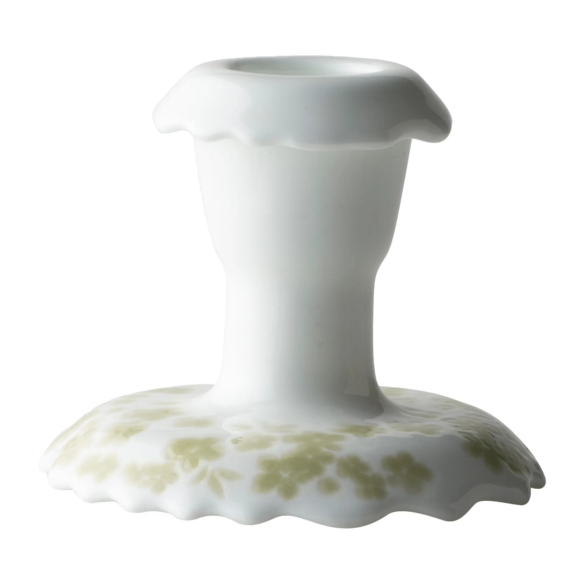 Slåpeblom kandelaar 5,5 cm, Groen Wik & Walsøe