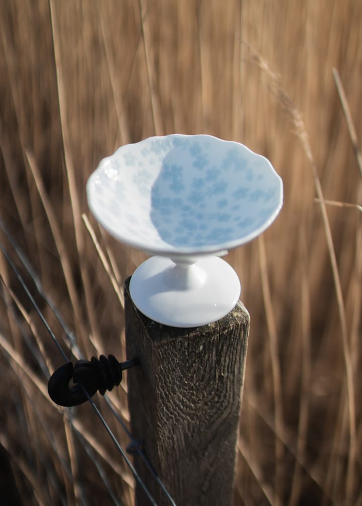 Slåpeblom kom op voet Ø12 cm, Blauw Wik & Walsøe