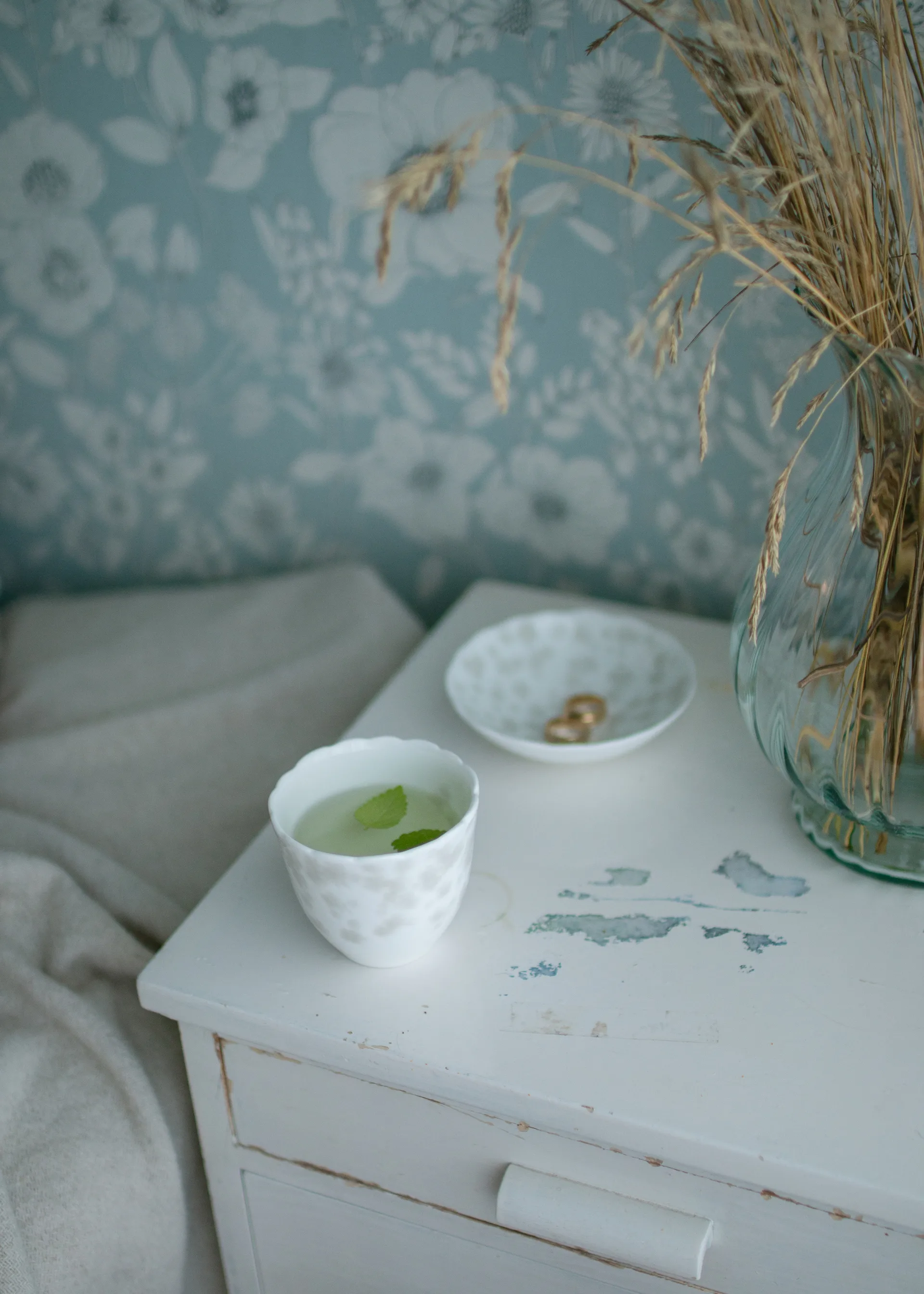 Slåpeblom mok 20 cl 2-pack, Grijs Wik & Walsøe