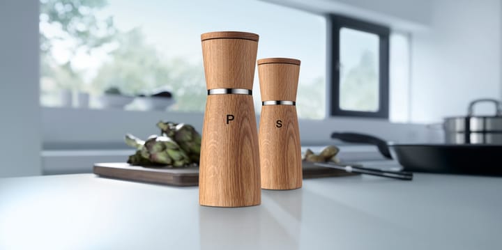 Ceramill Nature zout- en pepermolen set, Eikenhout WMF