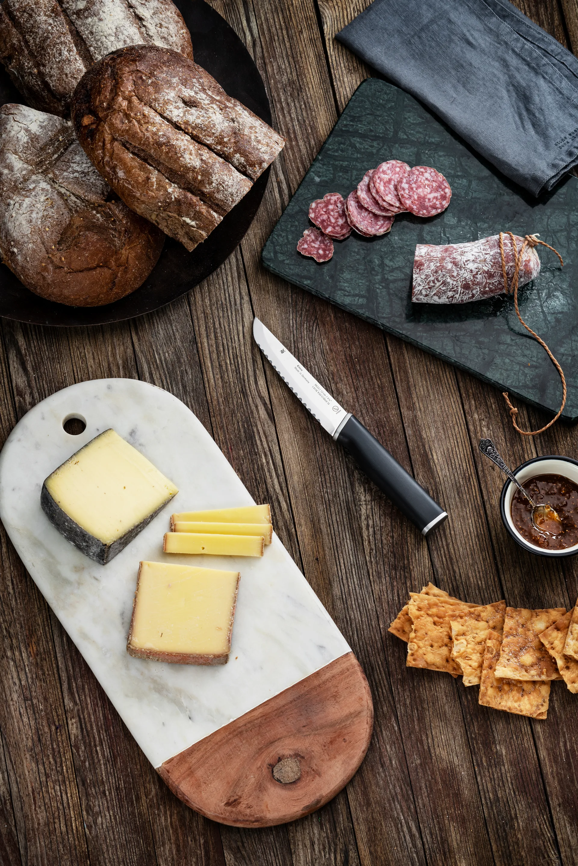 Kineo universeel mes cromargan, 12 cm WMF