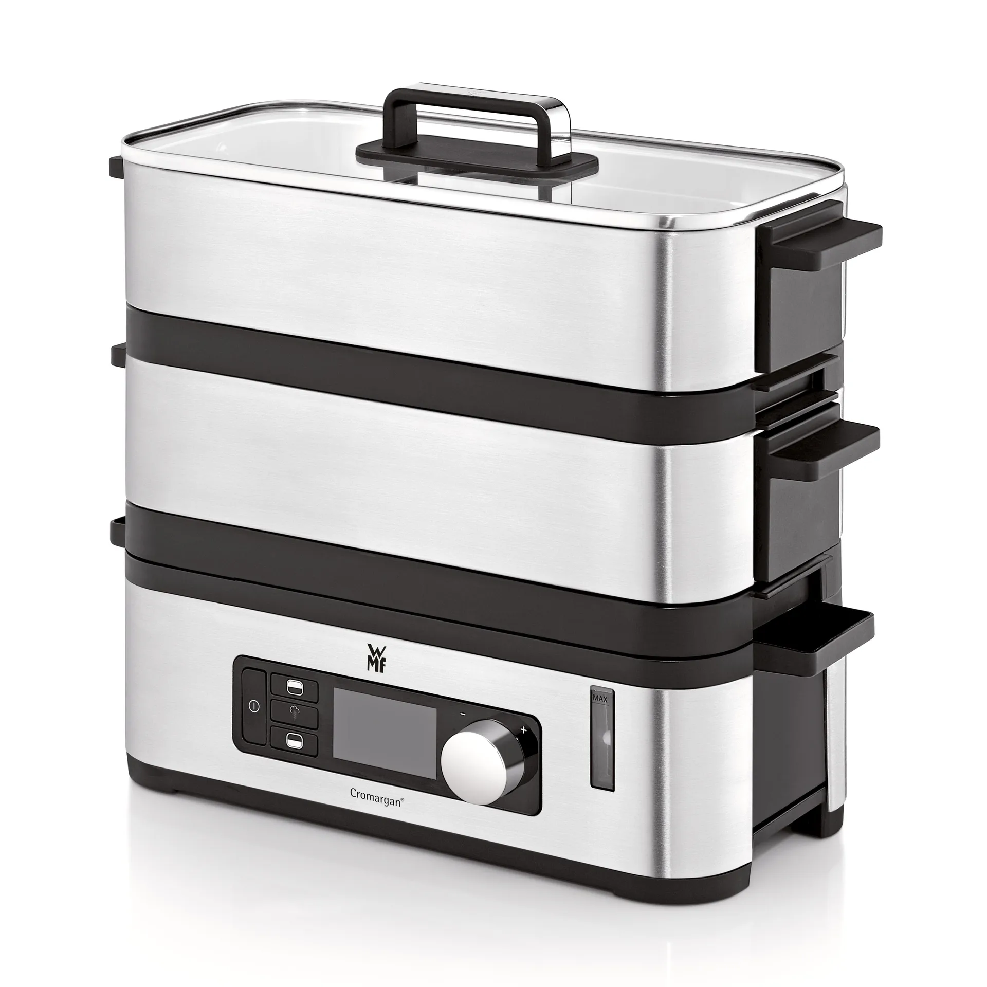 Kitchenminis stoomkoker, Zilverkleurig WMF