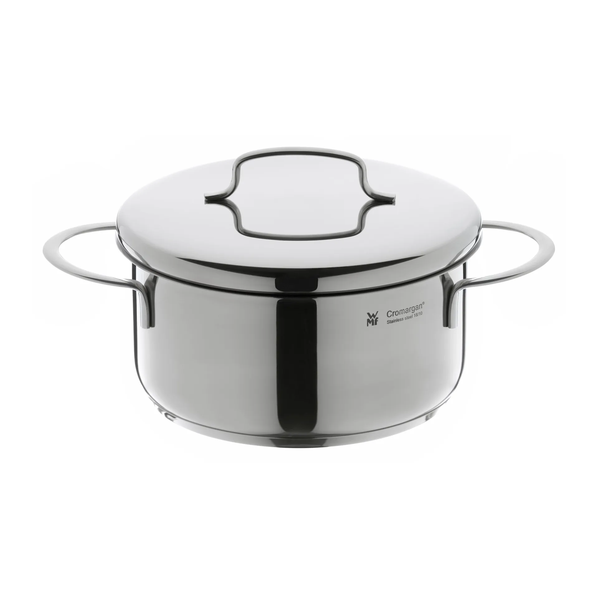 Mini lage pan met deksel 16 cm, Roestvrij staal WMF