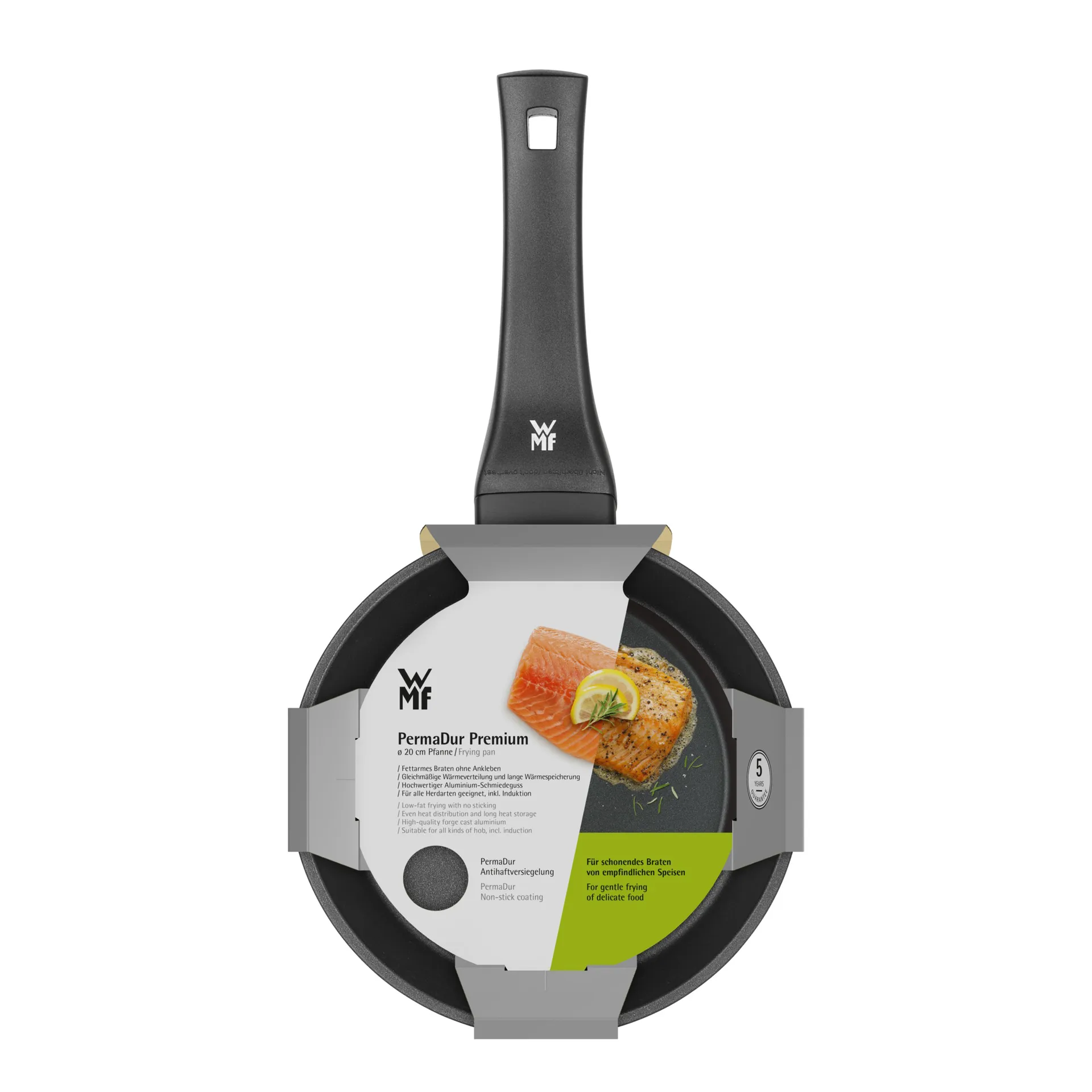 PermaDur Premium koekenpan 20 cm, Zwart WMF