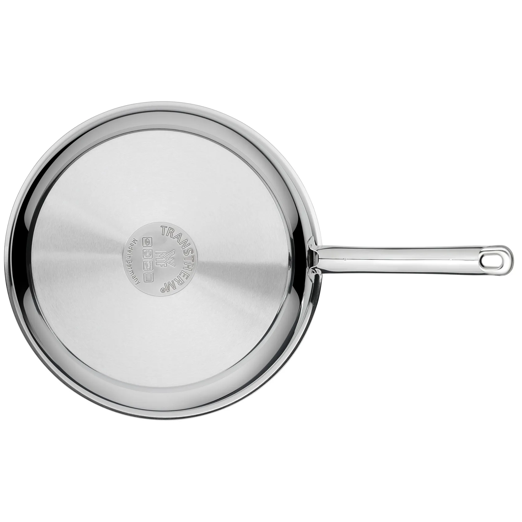Profi koekenpan 28 cm, Roestvrij staal WMF