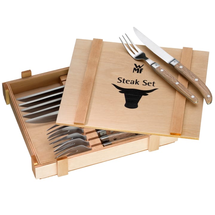 Ranch grillbestek 12-delig, Roestvrij staal WMF