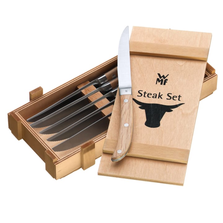 Ranch grillmes 6-delig, Roestvrij staal WMF