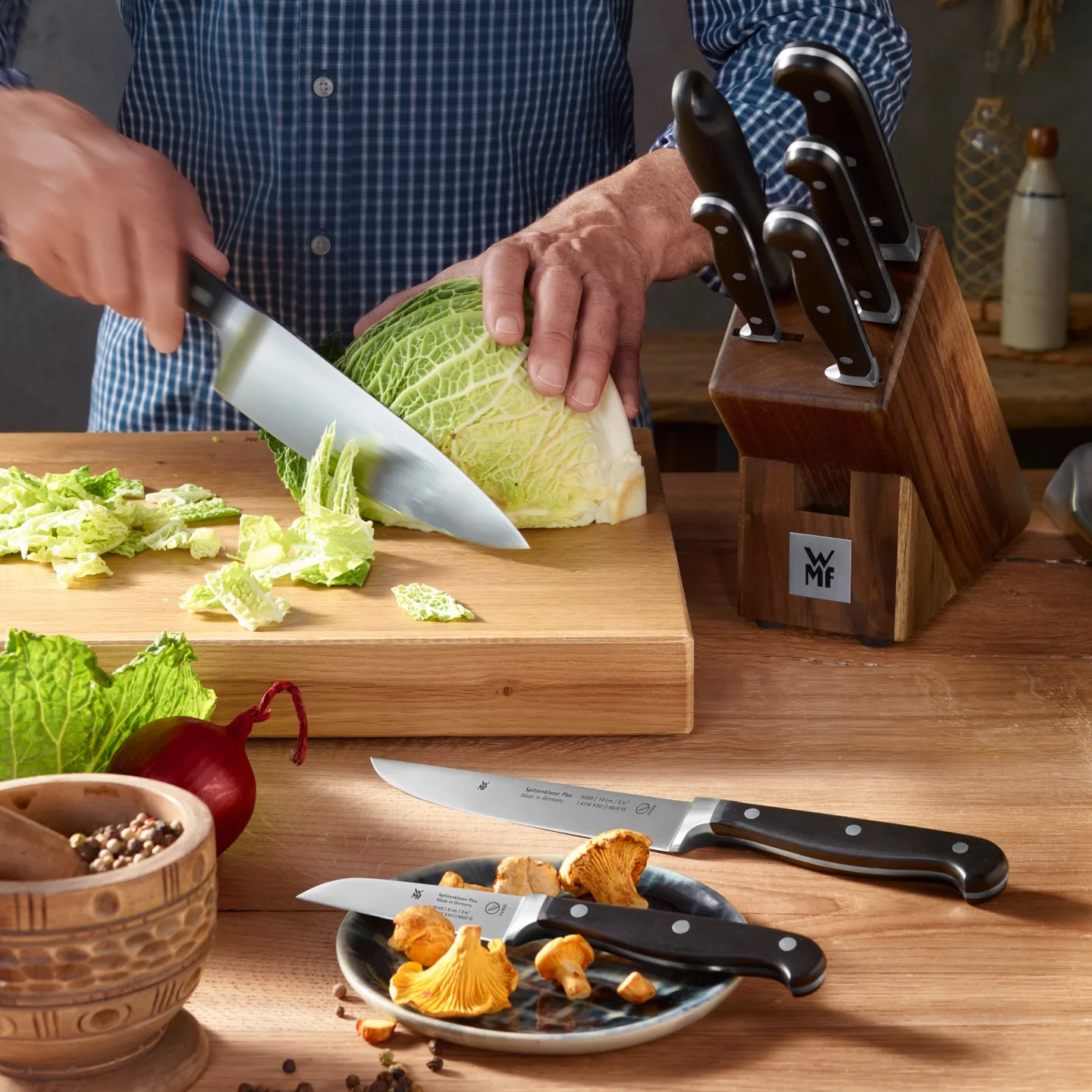 Spitzenklasse Plus messenset 3-delig, Roestvrij staal WMF