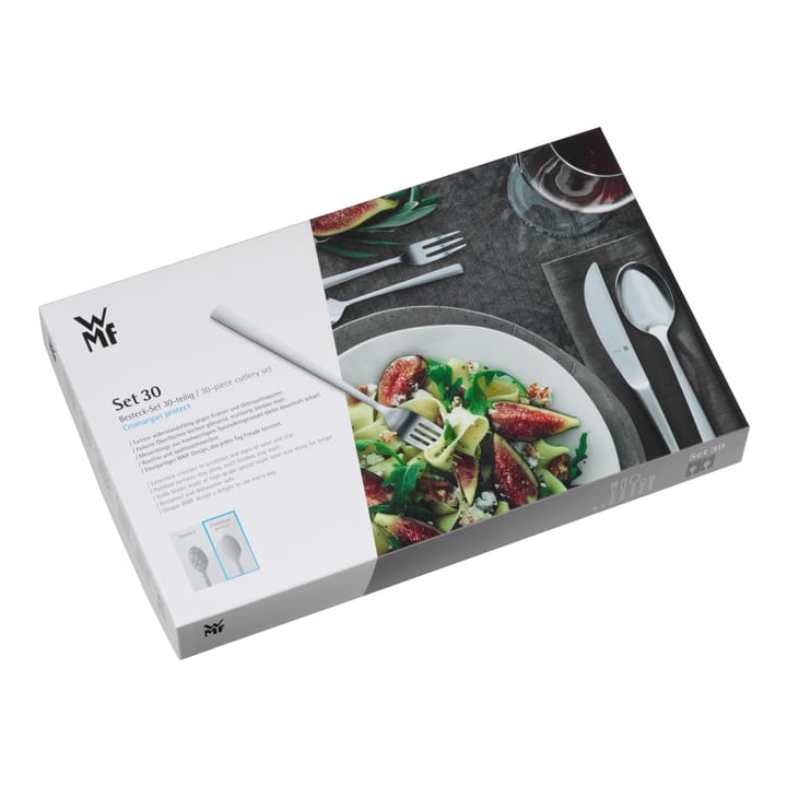 Virginia bestekset cromargan halfmat, 30-delig WMF