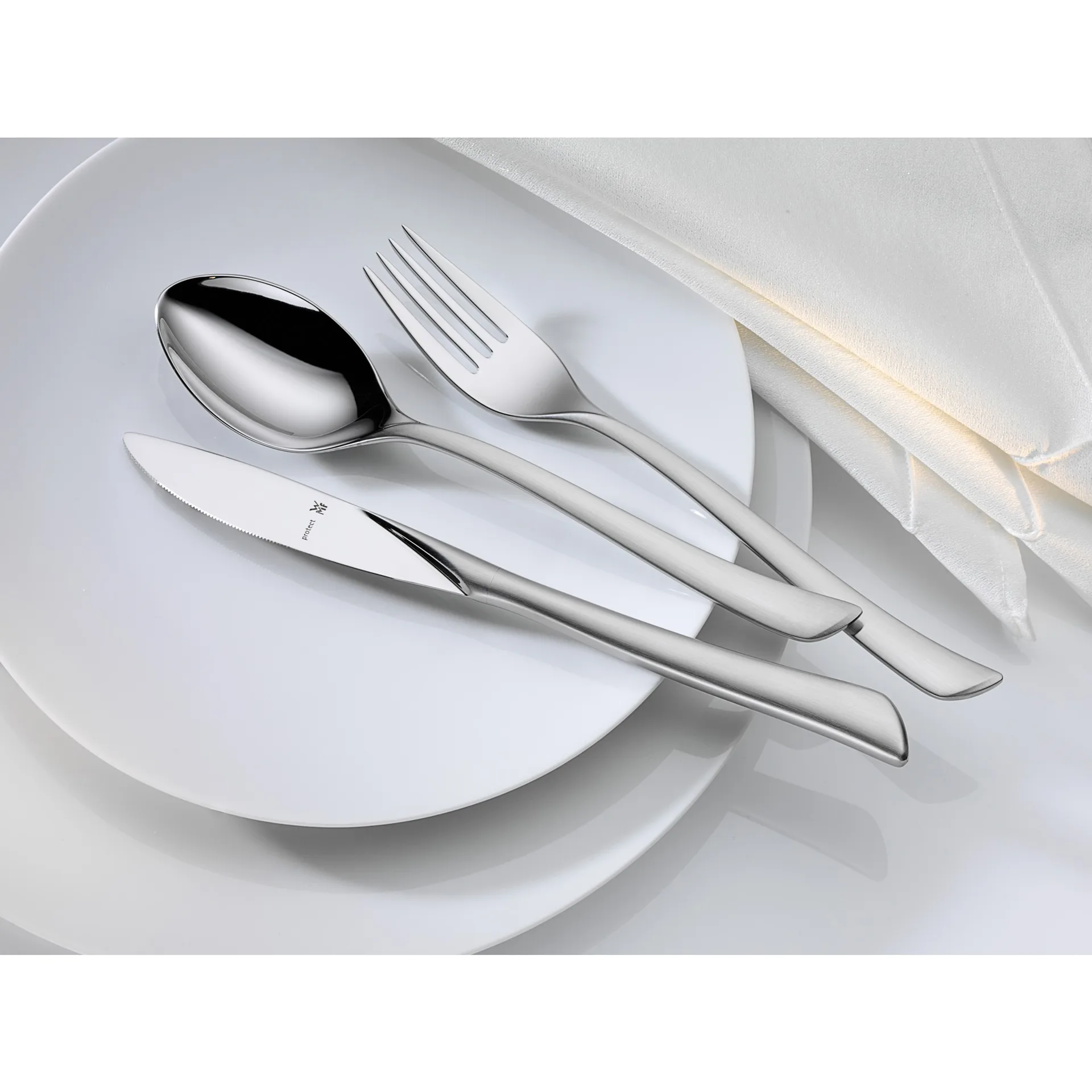 Virginia bestekset cromargan halfmat, 30-delig WMF