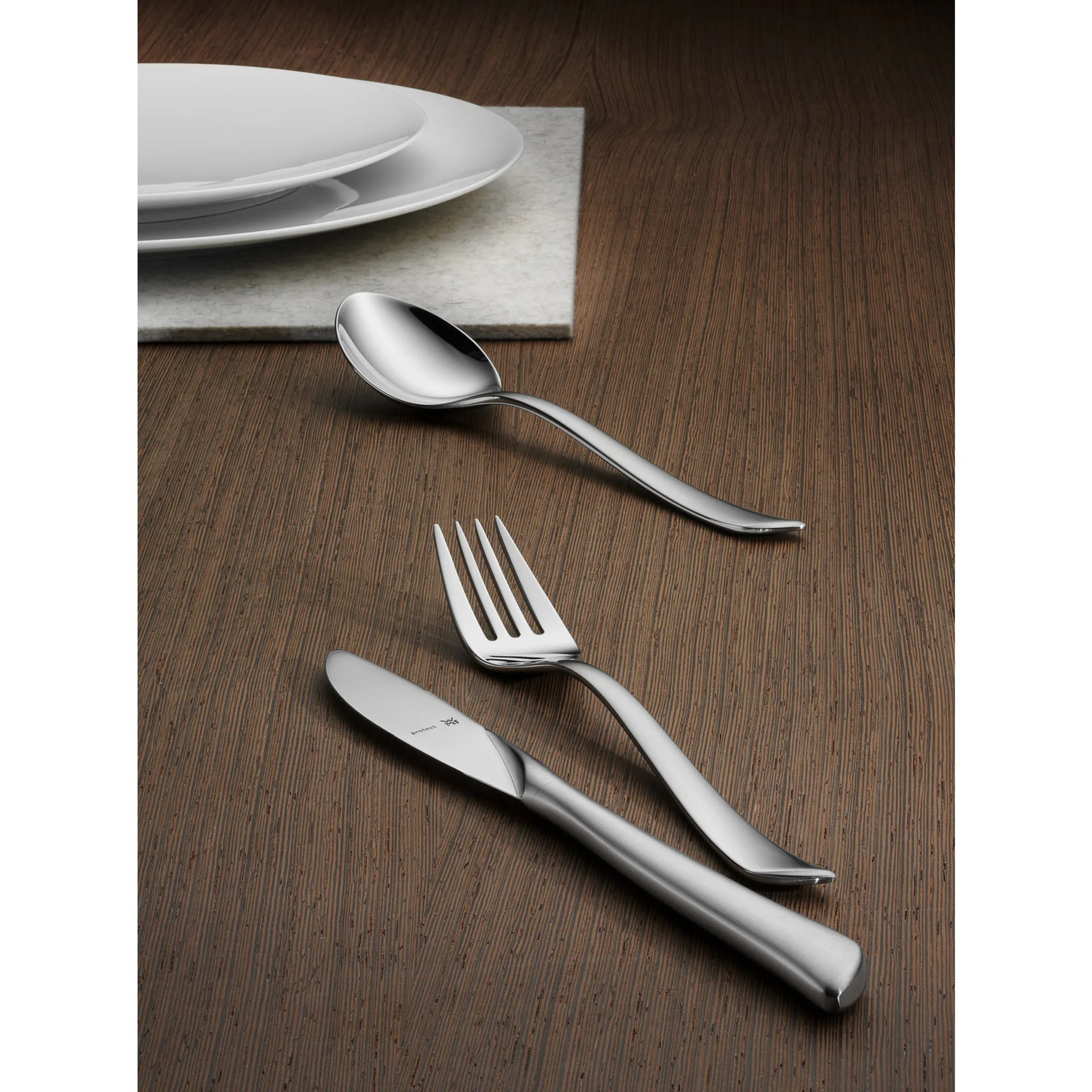 Virginia bestekset cromargan halfmat, 30-delig WMF