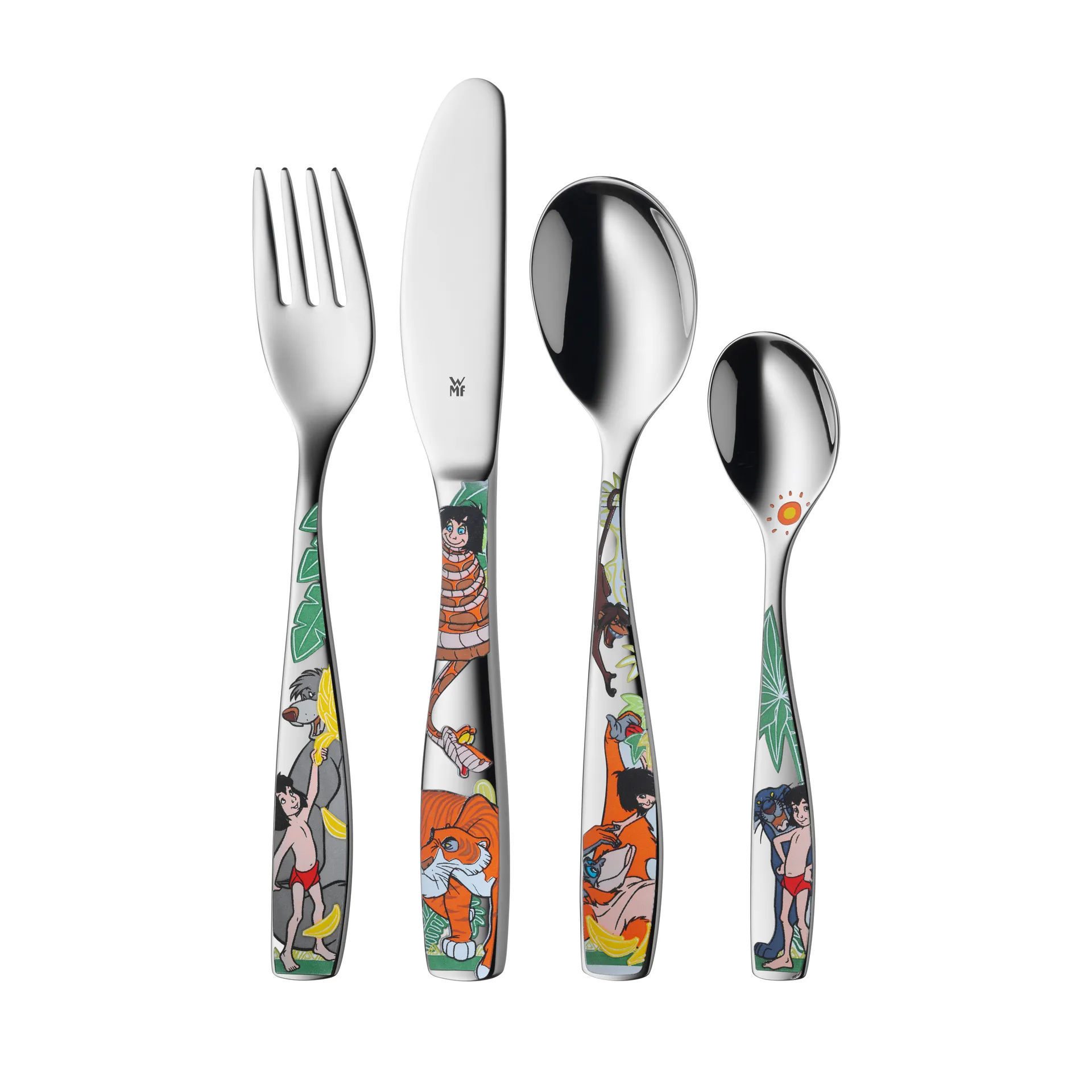 WMF kinderbestek 4-delig, Jungle Book WMF