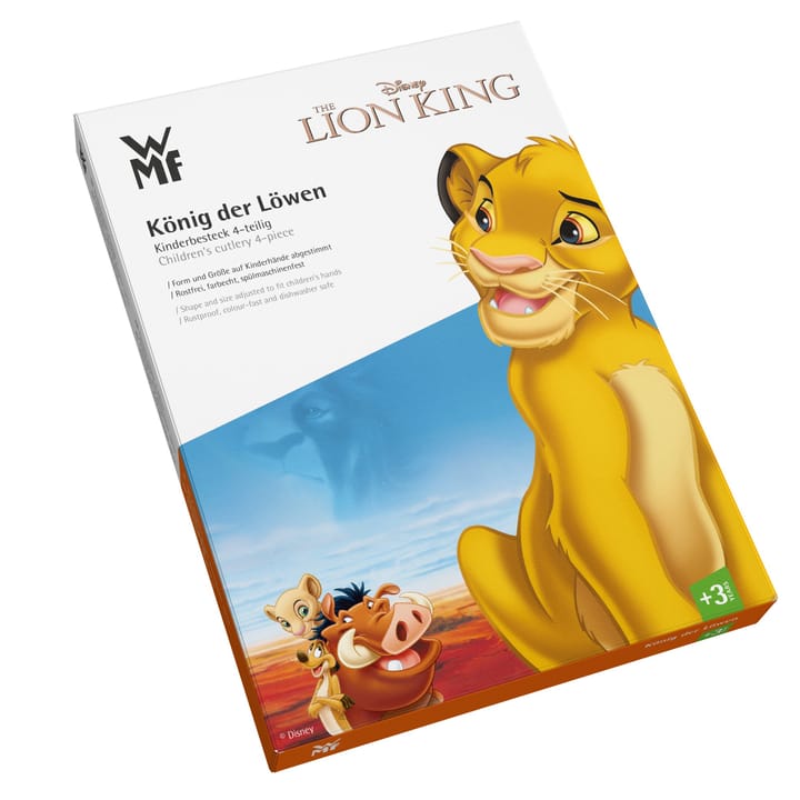 WMF kinderbestek 4-delig, The Lion King WMF