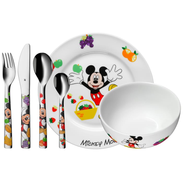 WMF kinderservies 6-delig - Mickey Mouse - WMF