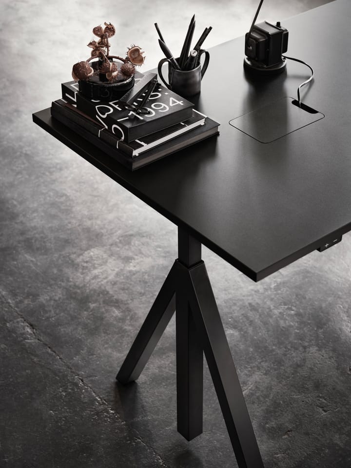 Works bureau zwart 78x120 cm Works