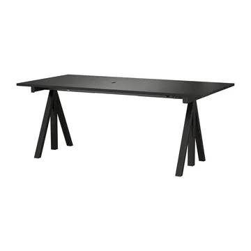 Works bureau zwart 90x180 cm - Works