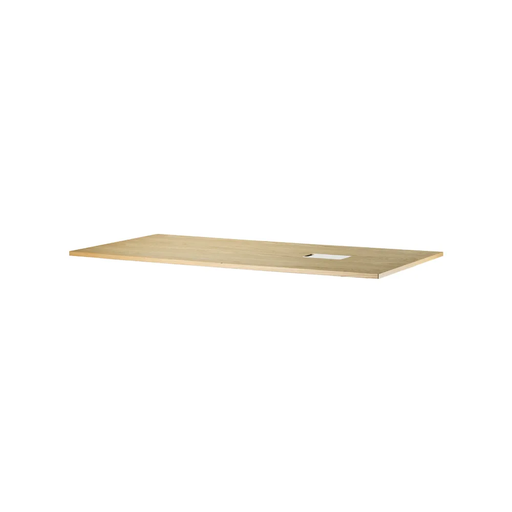 Bureau LINDVED 48x120 2 lades donker eiken