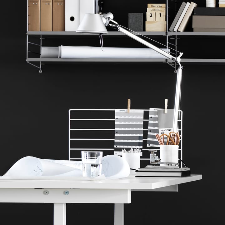 Works multifunctioneel paneel voor bureau , wit Works