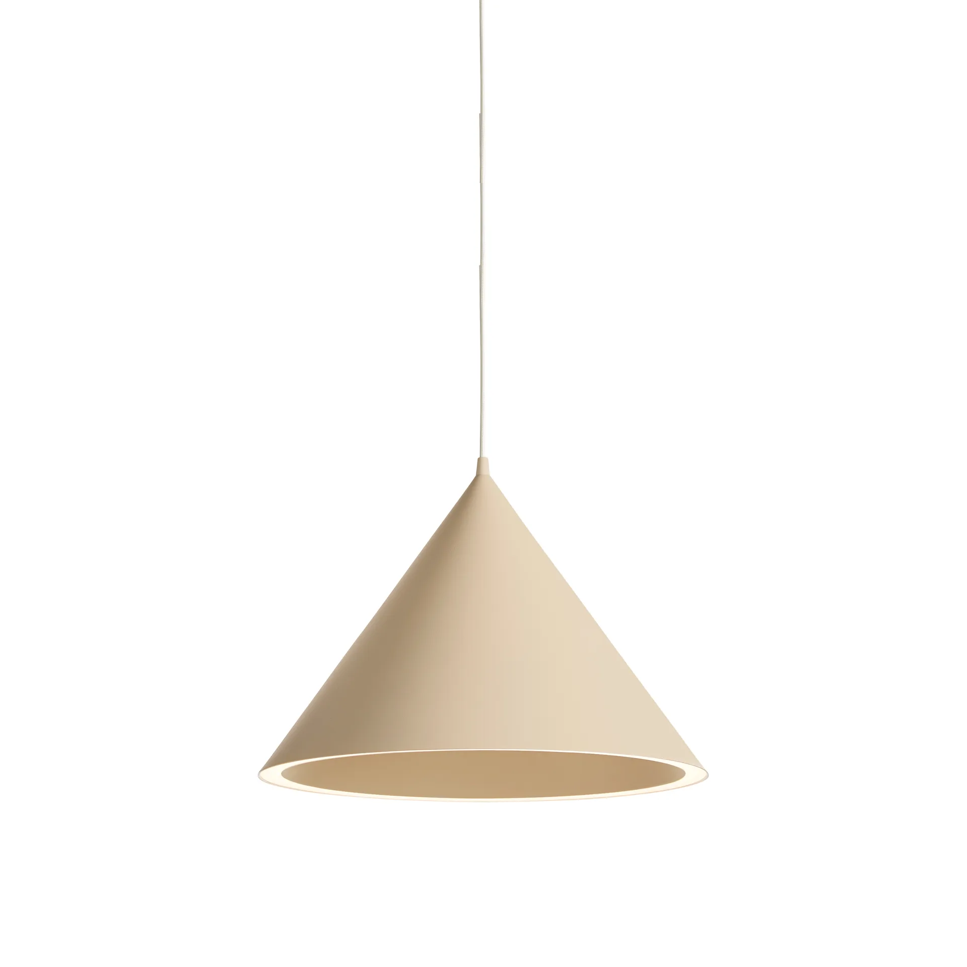 Annular hanglamp small, Beige Woud