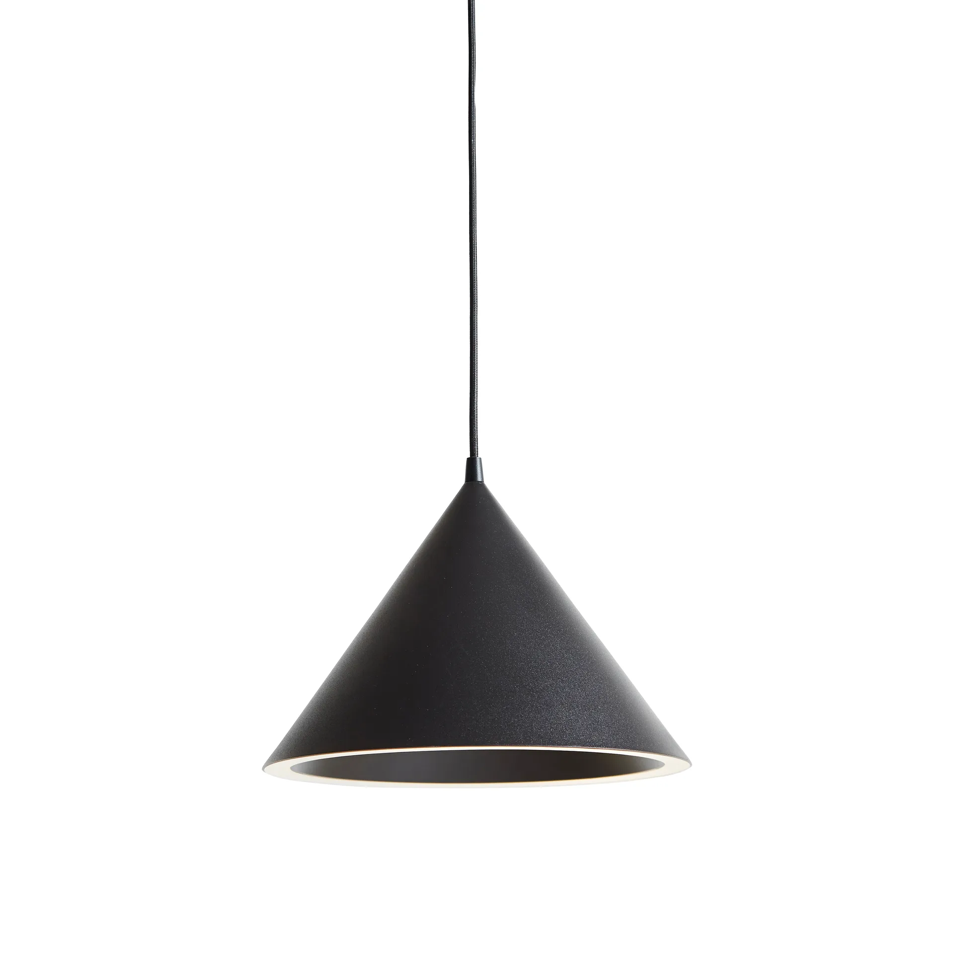 Annular hanglamp small, Black Woud