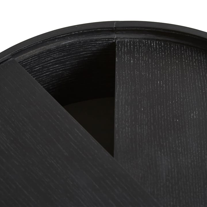 Arc bijzettafel, zwartgeverfd essen Woud