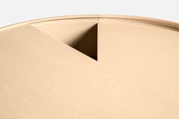 Arc salontafel Ø66 cm - Witgepigmenteerd eikenhout - Woud