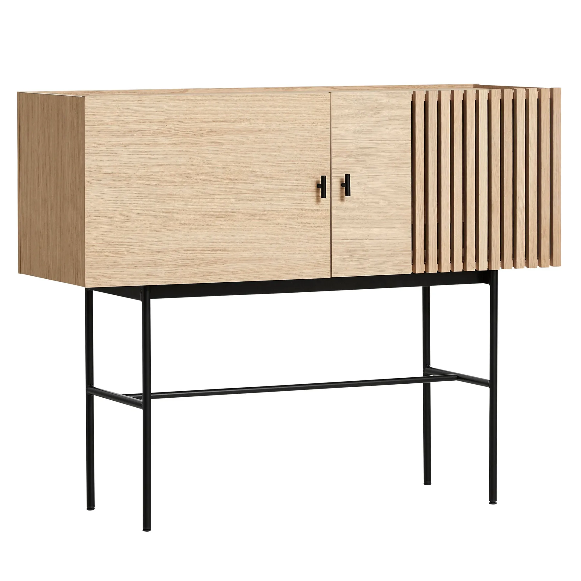 Array bijzettafel, 120cm, witgepigmenteerd eikenhout Woud