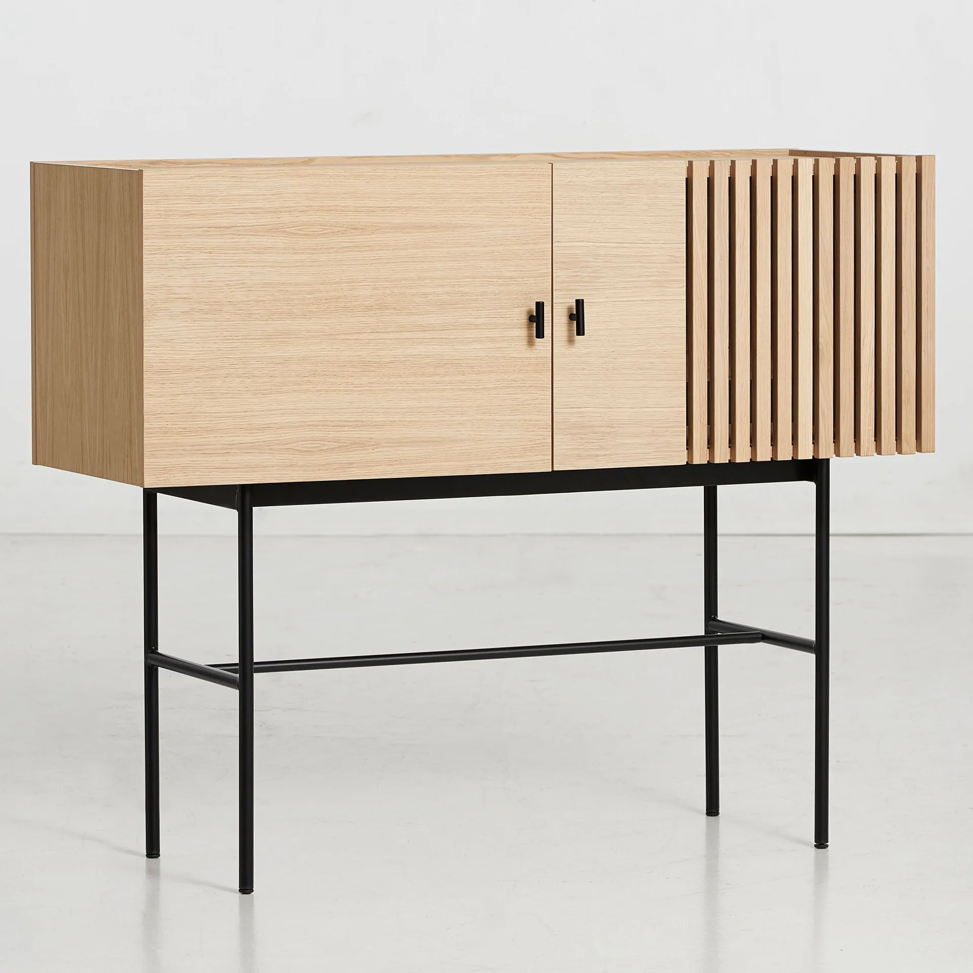 Array bijzettafel, 120cm, witgepigmenteerd eikenhout Woud