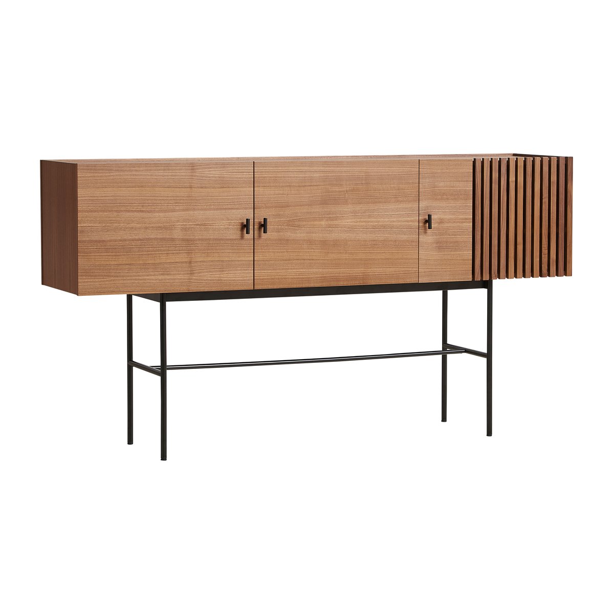 Woud Array bijzettafel, 180 cm Walnoot | Scandinavisch Interieur | Bijzettafels | Bruin