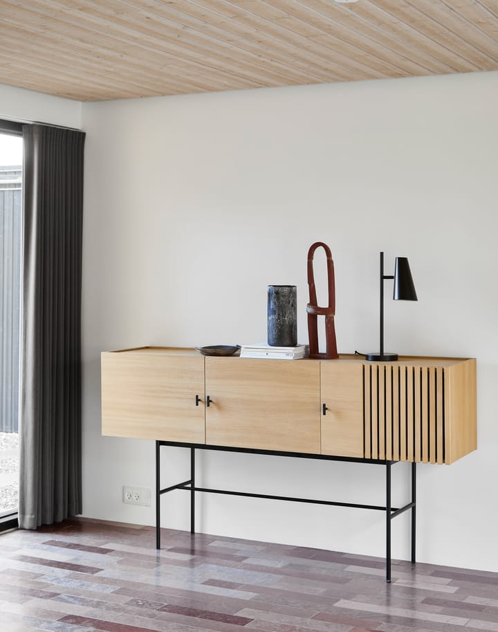 Array bijzettafel, 180 cm, Witgepigmenteerd eikenhout Woud