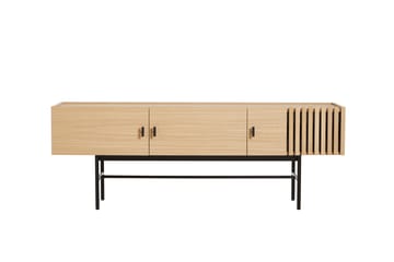 Array bijzettafel laag, 150 cm - Witgepigmenteerd eikenhout - Woud