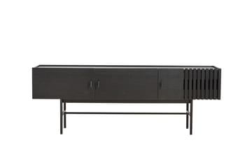 Array bijzettafel laag, 150 cm - Zwartgeschilderd eikenhout - Woud