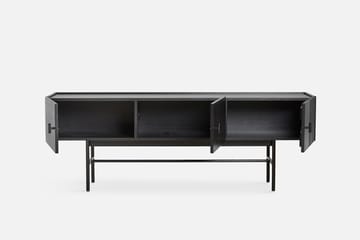 Array bijzettafel laag, 150 cm - Zwartgeschilderd eikenhout - Woud