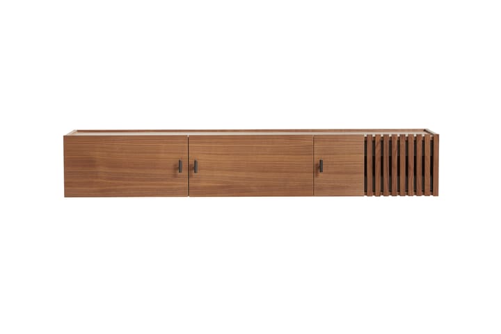 Array bijzettafel wandmontage, 150 cm, Walnoot Woud