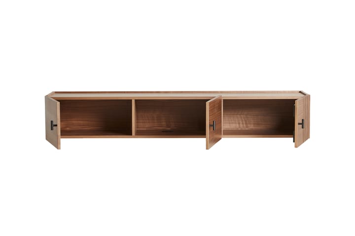 Array bijzettafel wandmontage, 150 cm, Walnoot Woud