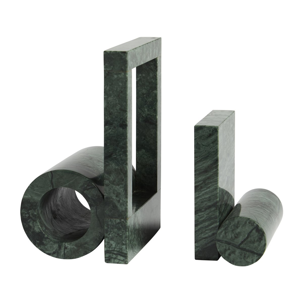 Woud Booknd boekensteun marmer Groen | Scandinavisch Interieur | Decoratieve accessoires | Groen