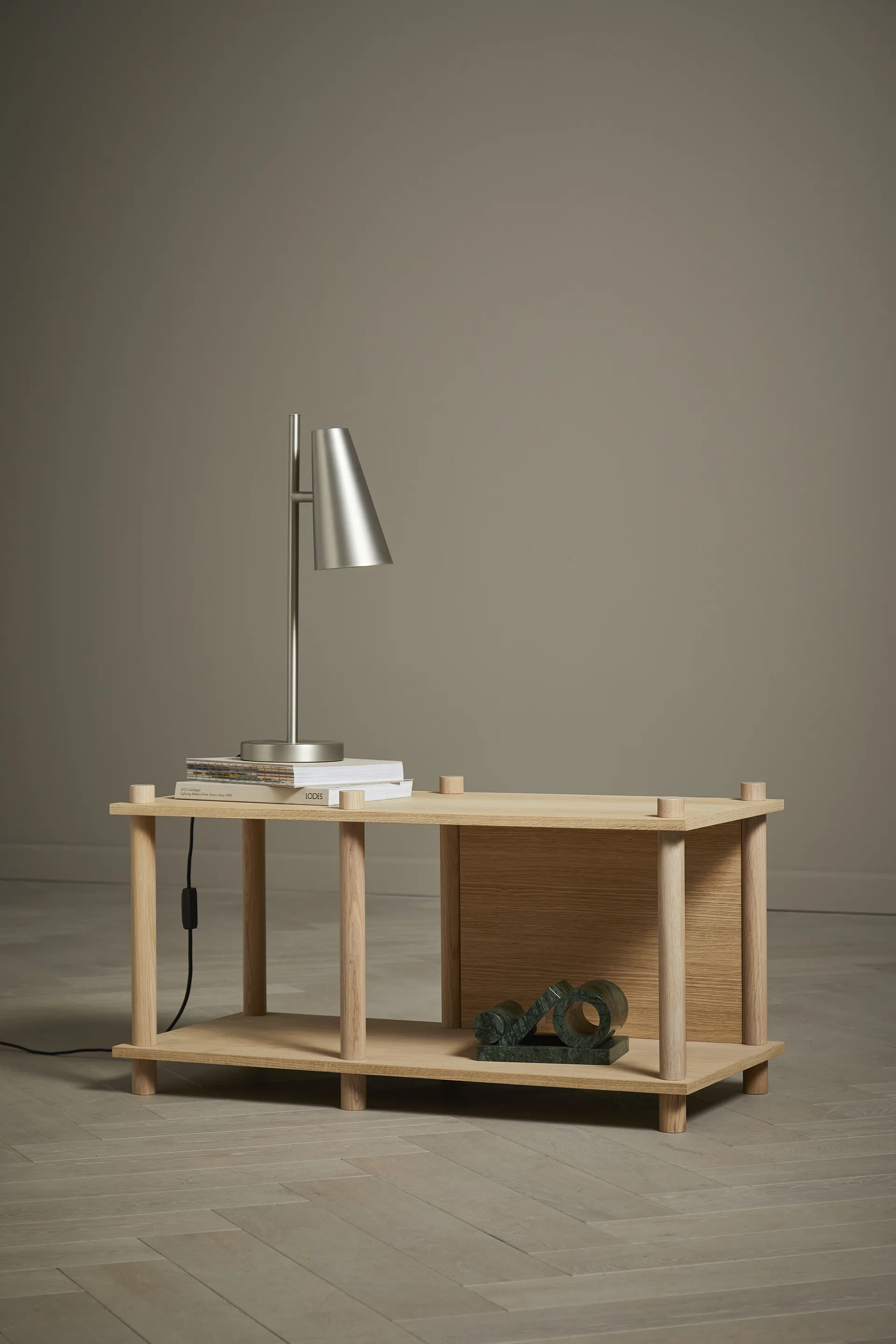 Booknd boekensteun marmer, Groen Woud