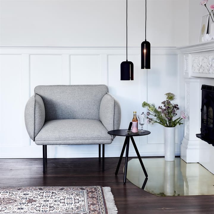 Come here tafel, geschilderd eiken - zwart Woud
