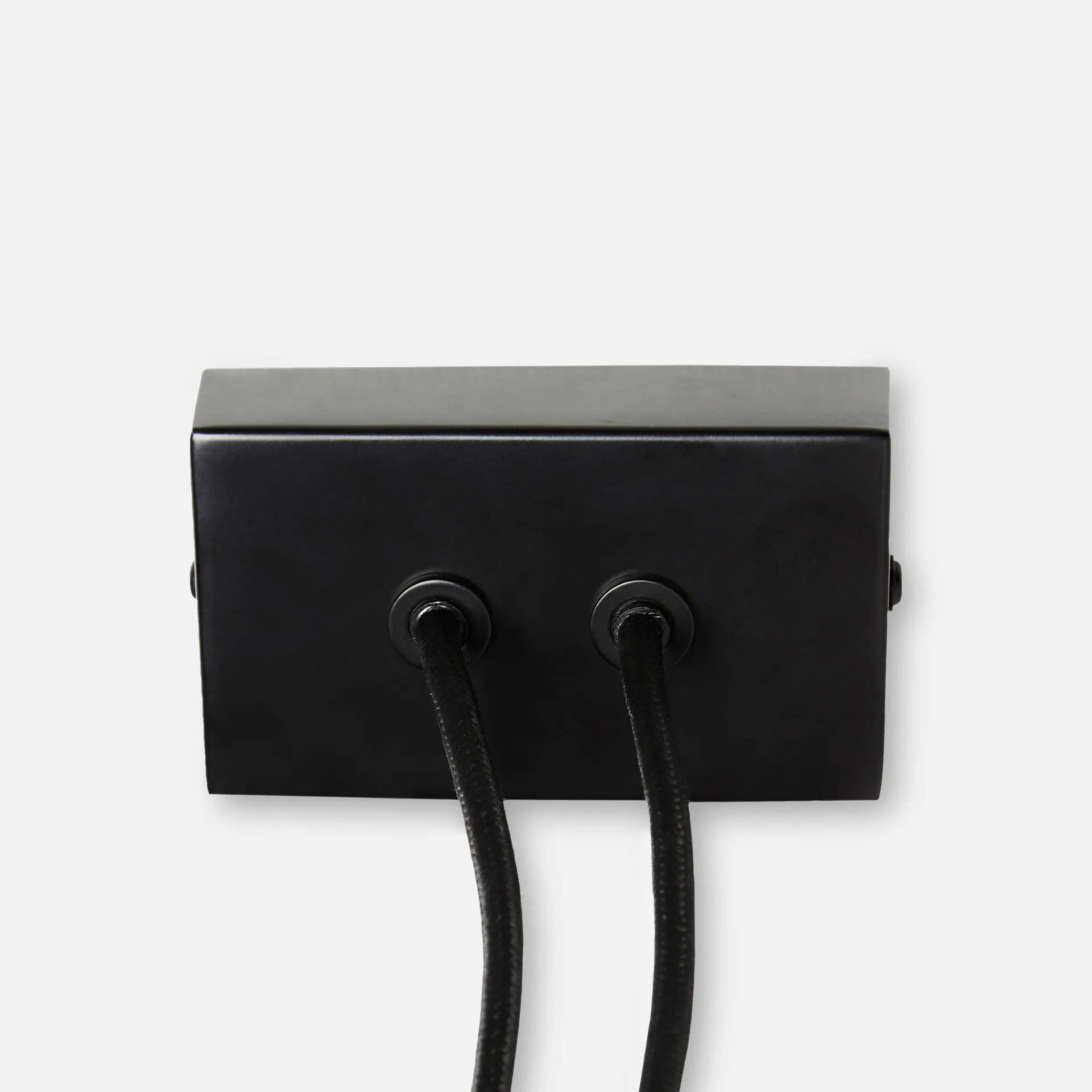 Cono hanglamp 2 kappen, Zwart Woud