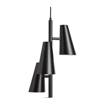 Cono hanglamp 3 kappen - Zwart - Woud