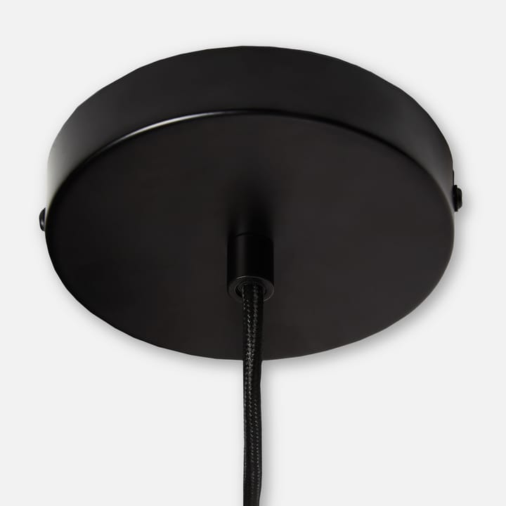 Cono hanglamp 3 kappen, Zwart Woud