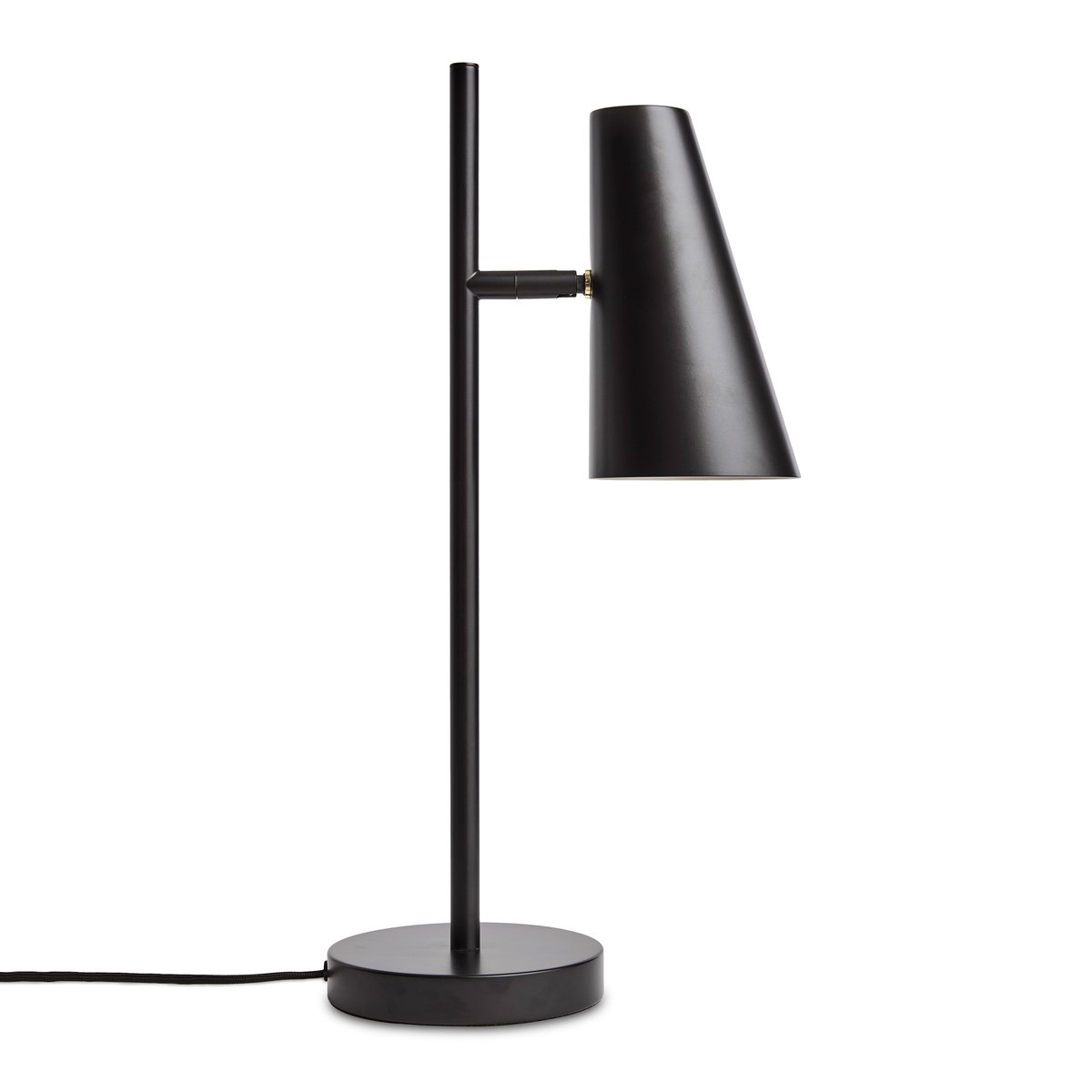 Woud Cono tafellamp Zwart | Scandinavisch Interieur | Bureau- & tafellampen | Zwart