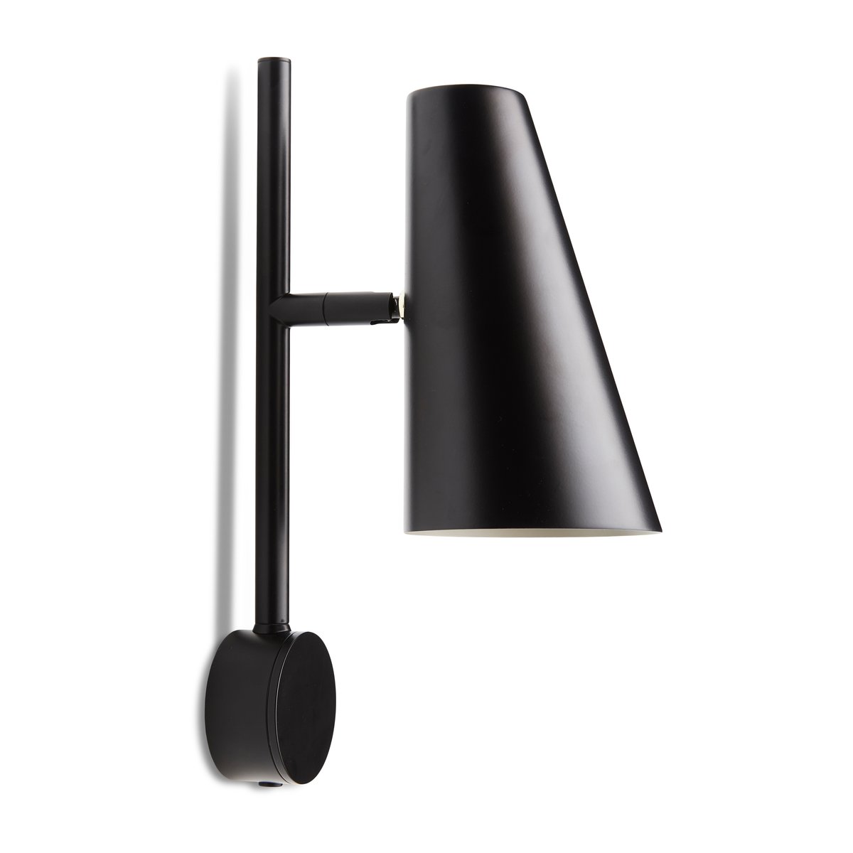 Woud Cono wandlamp Zwart | Scandinavisch Interieur | Wandlampen | Zwart