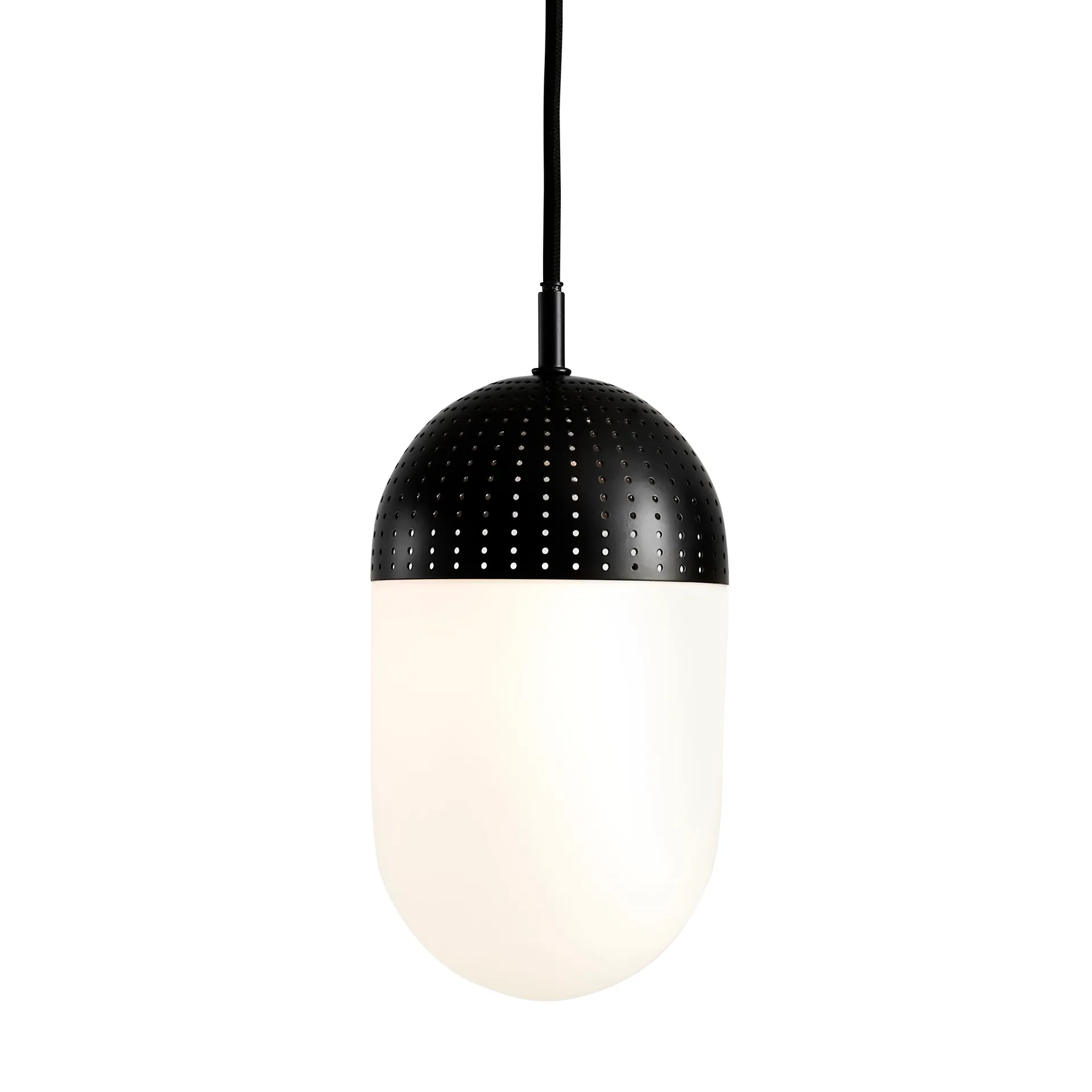 Dot hanglamp groot, zwart Woud